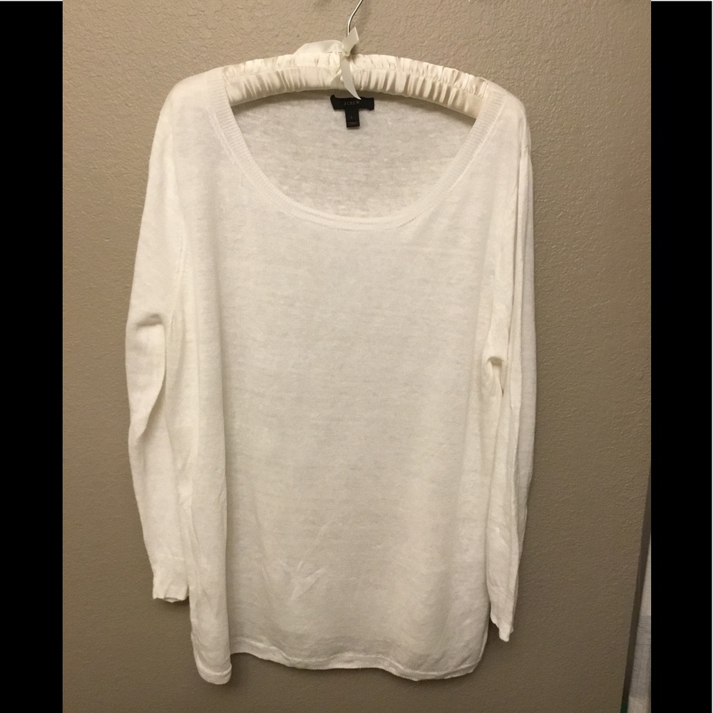 J.Crew linen sweater